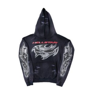 Hellstar Airbrushed Skull Hoodie