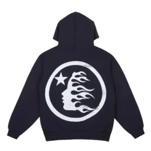 Black Hellstar Logo Hoodie