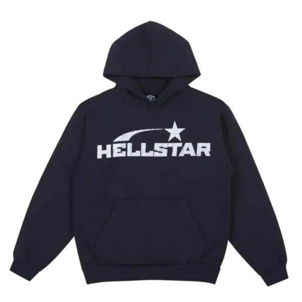 Black Hellstar Logo Hoodie