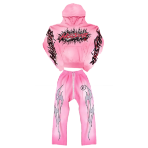 Hellstar Brainwashed Pink Tracksuit