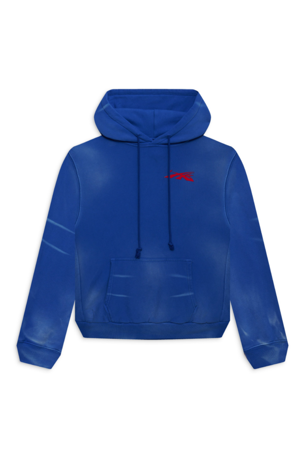 Hellstar Sports Gel Blue Hoodie