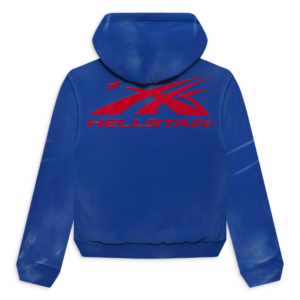 Hellstar Sports Gel Blue Hoodie