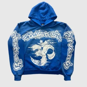 Hellstar Hoodie Studios Blue Yoga