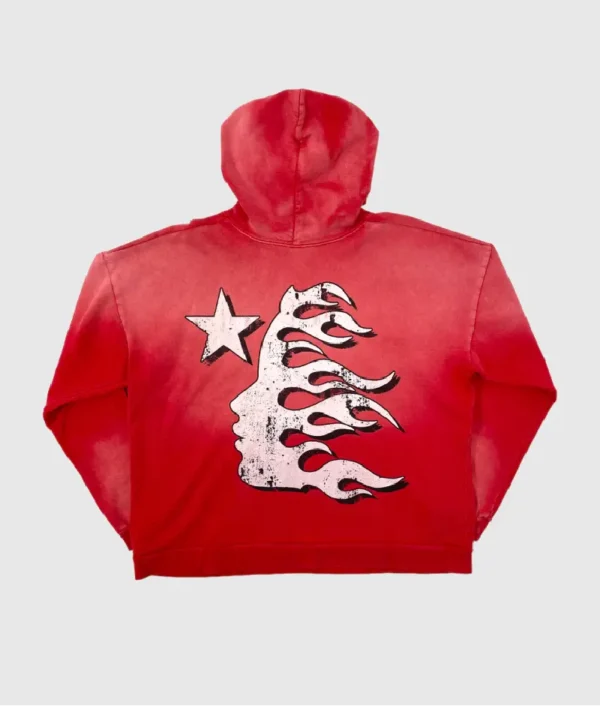 Hellstar Studios Records Red Hoodie