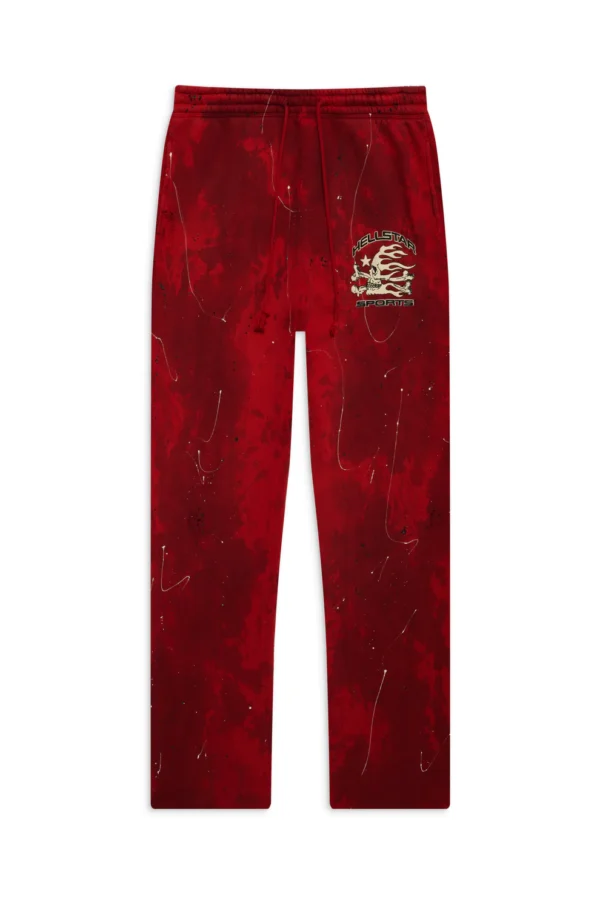 Buy Hellstar Sports Red Sweatpant