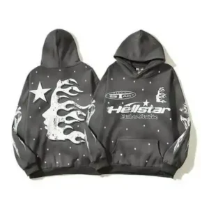 Hellstar Racer Grey Hoodie