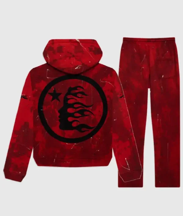 Hellstar Sports Red Tracksuit