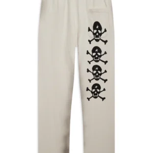 White Hellstar Pirate Sweatpant