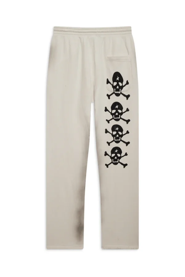 White Hellstar Pirate Sweatpant